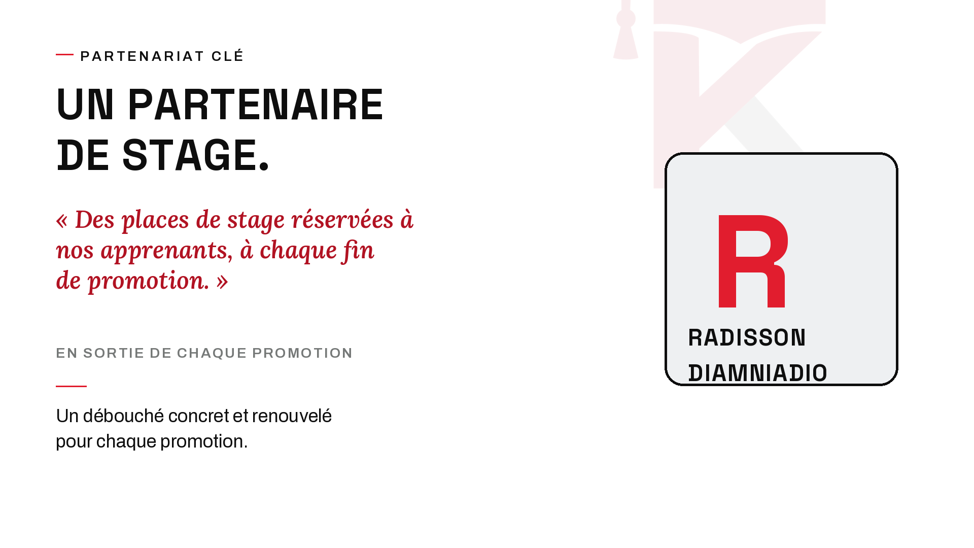 Planche 10 — Partenariat Radisson Diamniadio